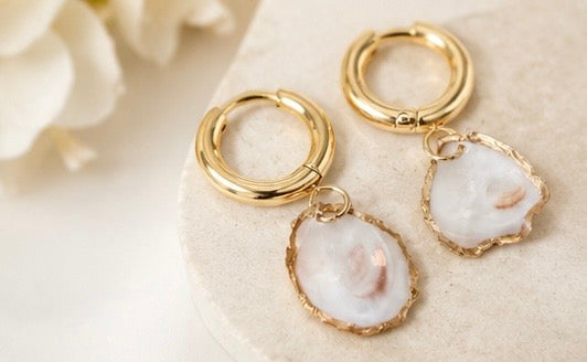 Oyster Earrings