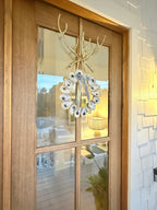 Oyster Wreath- Natural & Gold