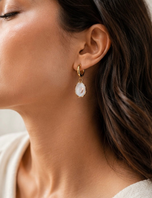 Oyster Earrings