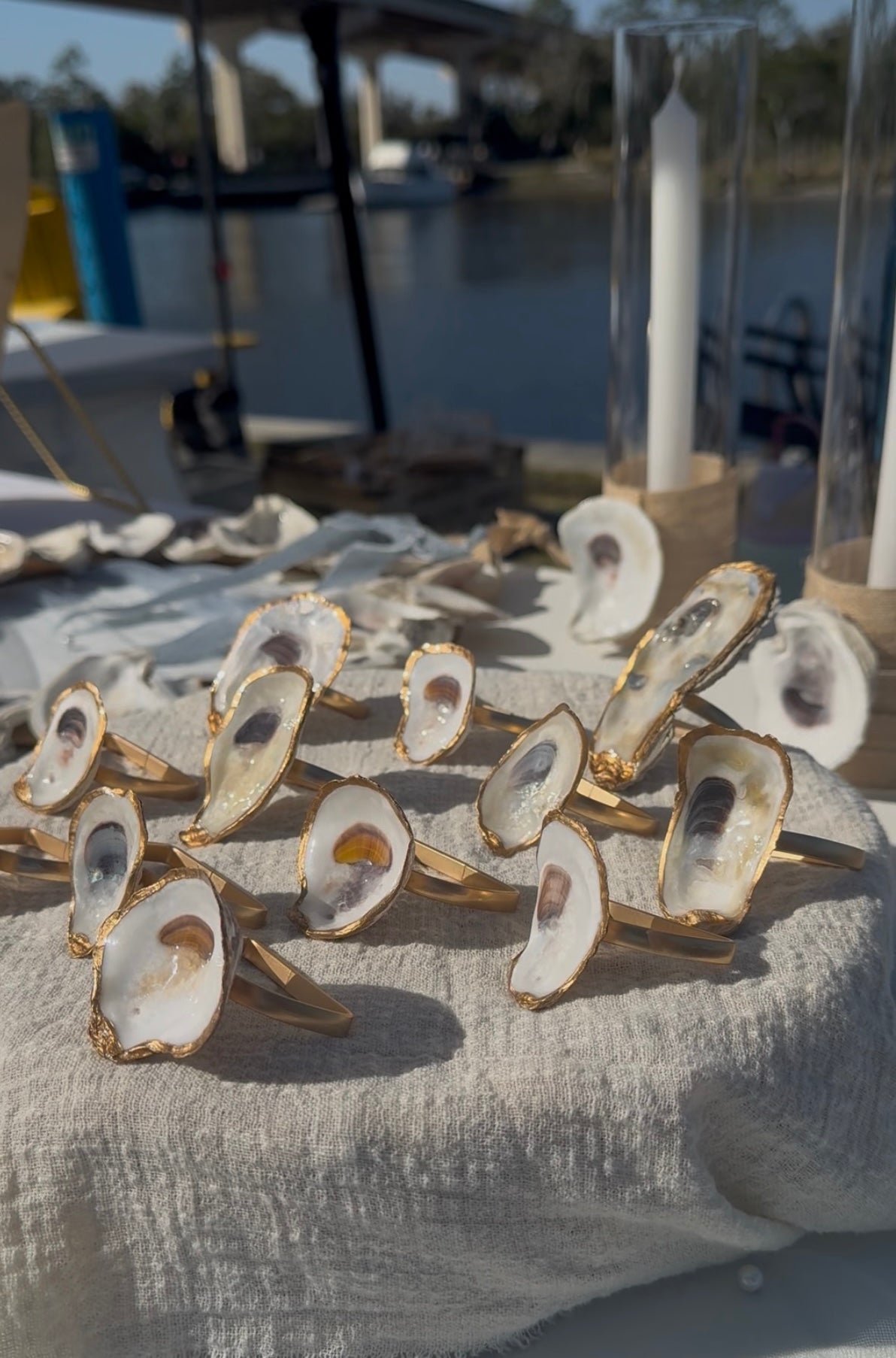 Oyster Napkin Rings