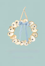 Oyster Wreath- Natural & Gold